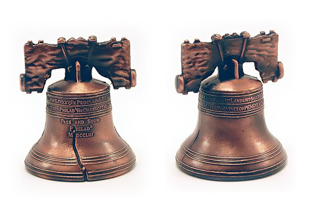 Amazon.com: Xenos Gifts Liberty Bell 2 1/4 x 2 1/2 Replica Medium